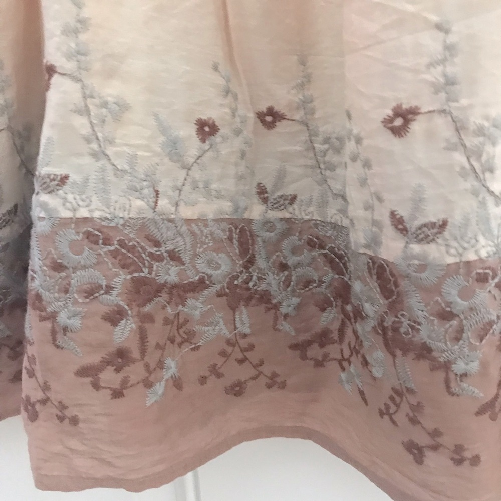 New EDGE Design by MINE Embroidered SUNDRESS Anthropology NWT - Picture 6 of 11
